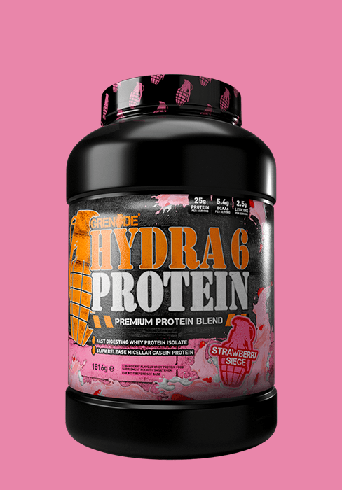 Hydra 6 Protein — Strawberry Siege by Grenade