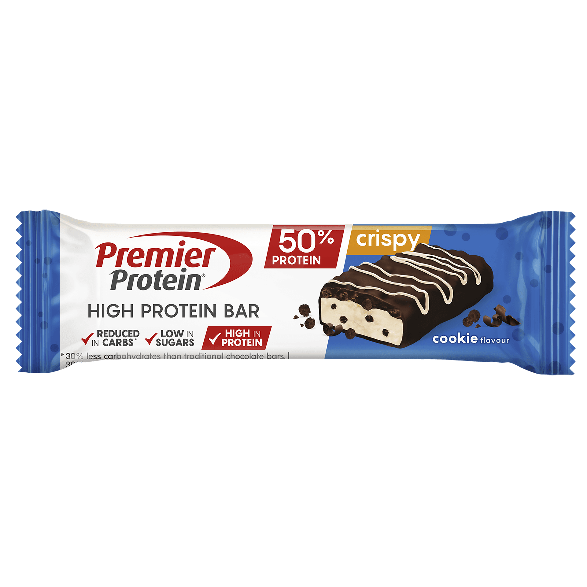 Premier Protein High Protein Bar 50% Crispy Cookie 40g by Premier Protein