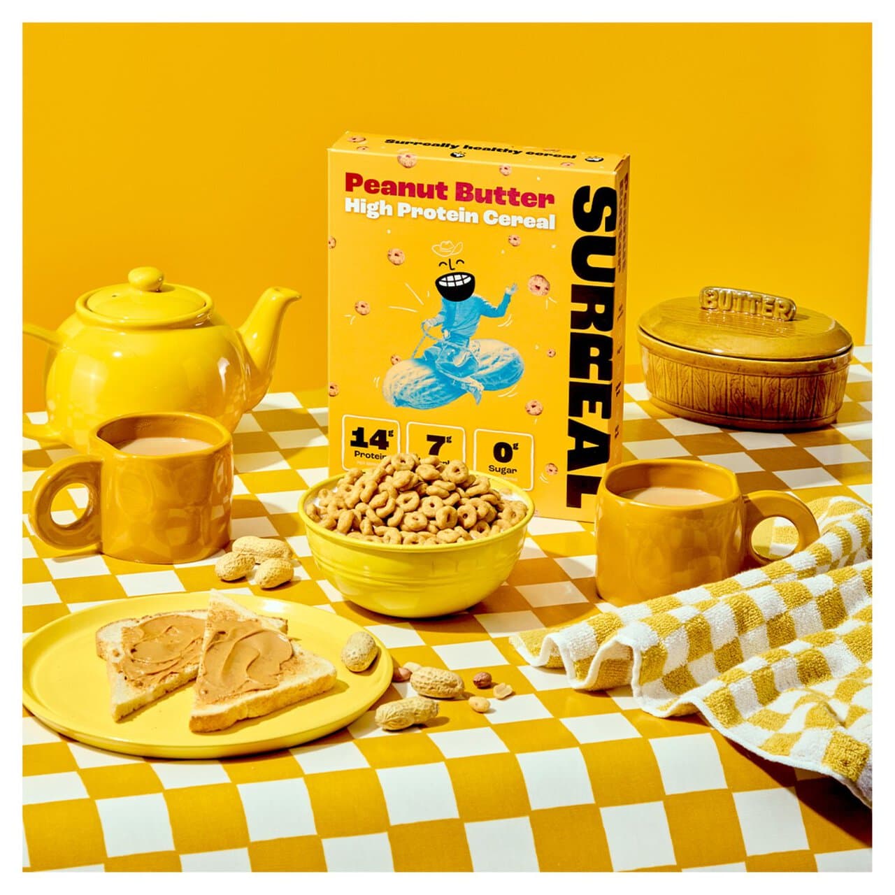 Surreal Peanut Butter High Protein Cereal 240g by Surreal