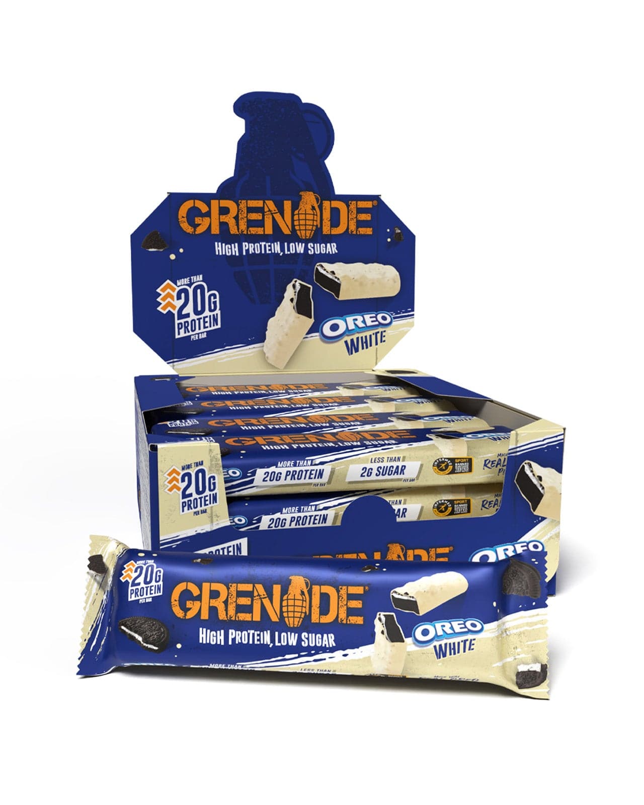 Grenade Protein Bar - Oreo White by Grenade