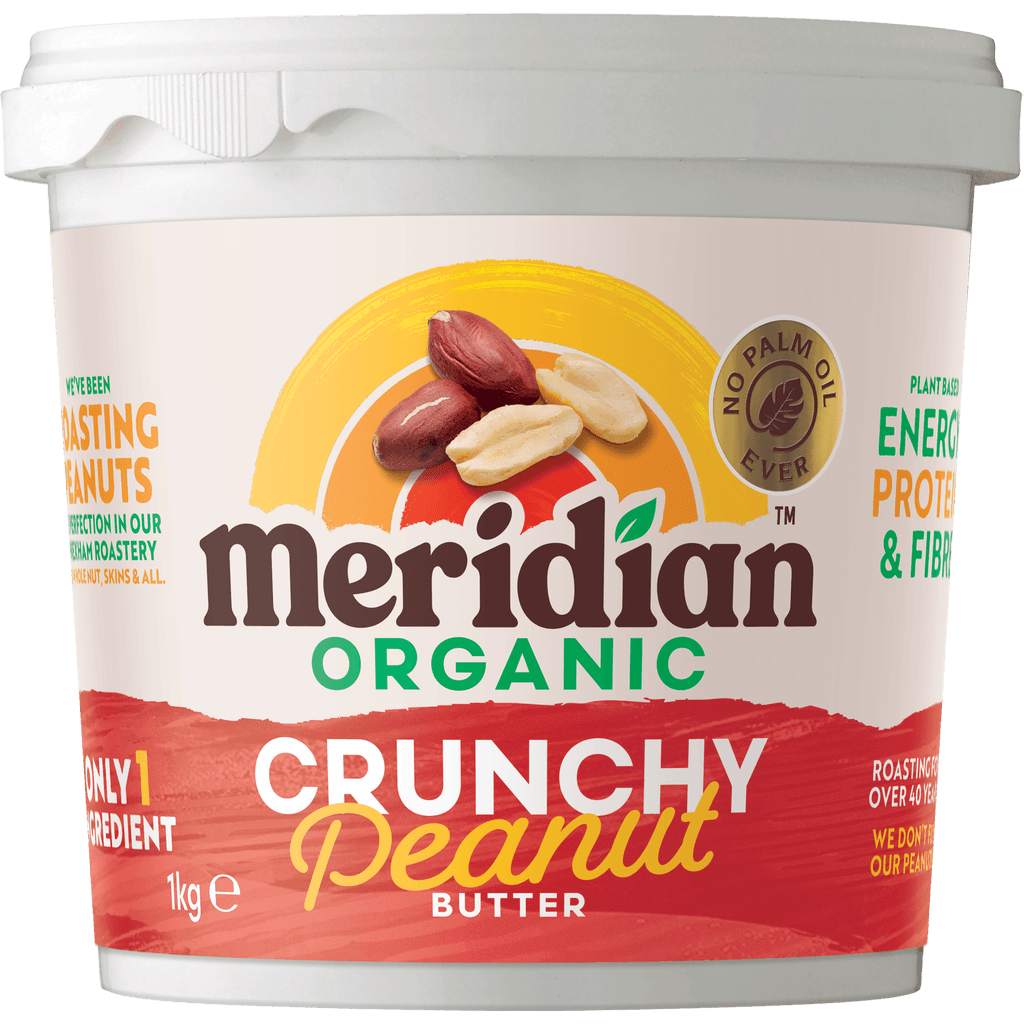 Meridian Organic Crunchy Peanut Butter 100% Nuts by Meridian